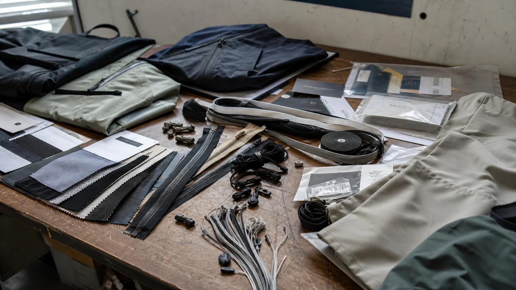 Stretch Wind Jacket Trim Sourcing for Club Buyers