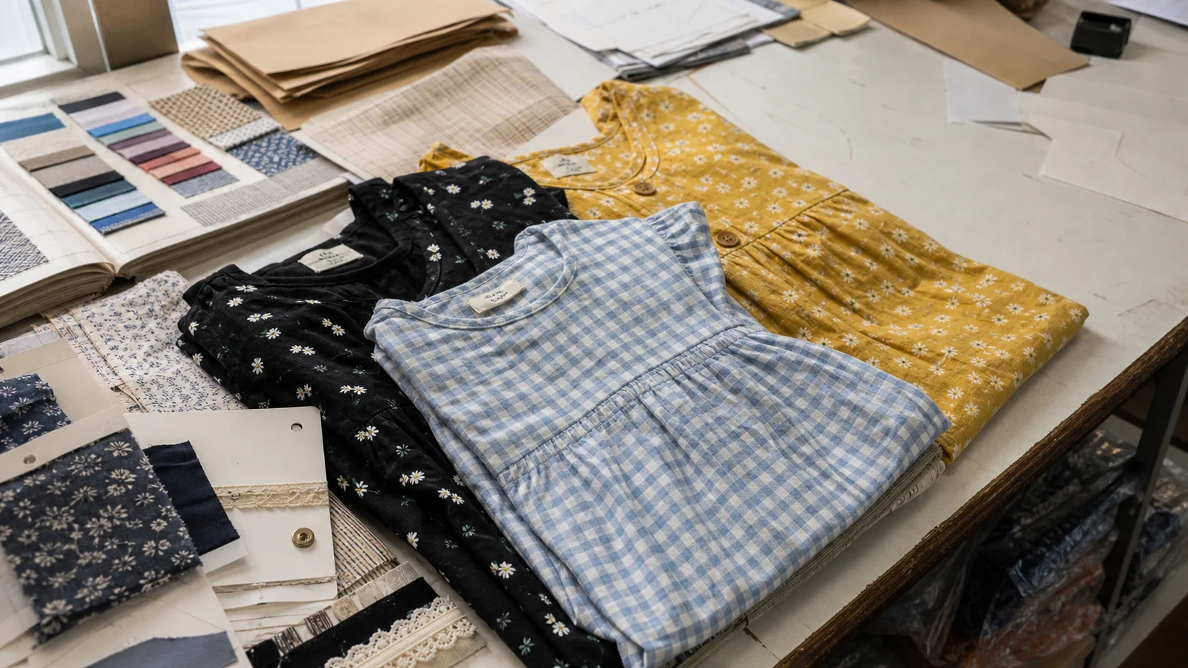 Approve Pre-Production Dress Samples for Event Merch