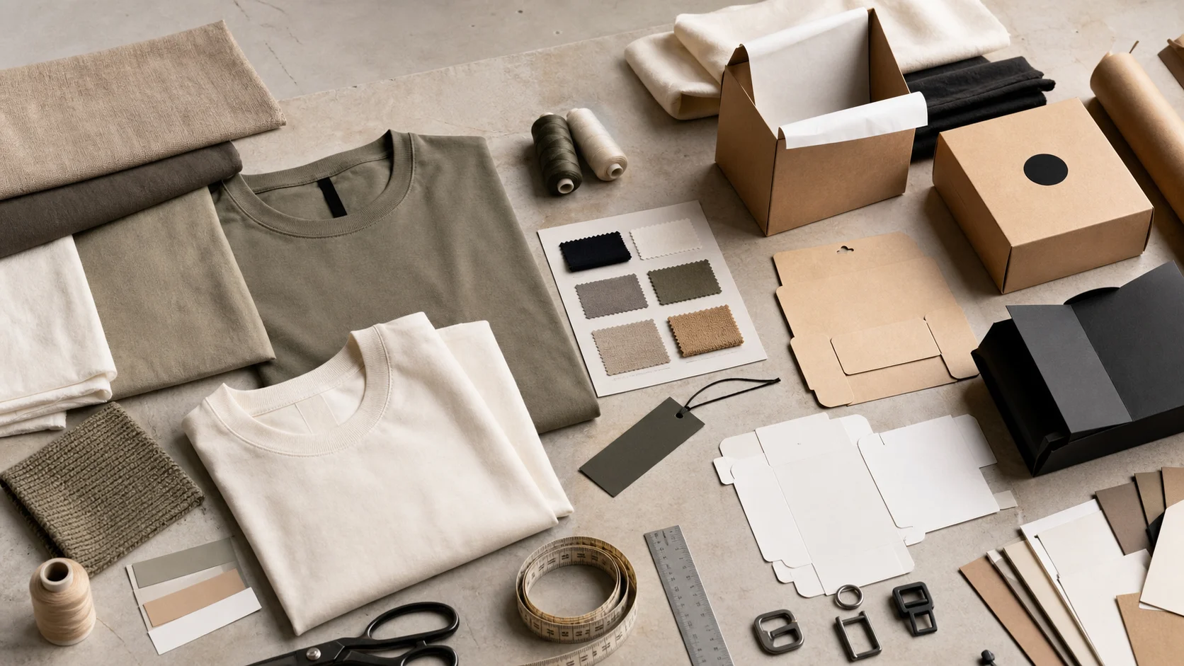 Asia Eco Labels for Garment Packaging: MOQ and QC
