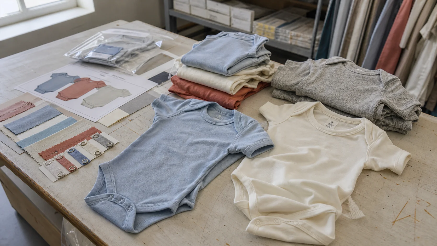 Babywear Bodysuit MOQ Plan for Gift Shop Buyers