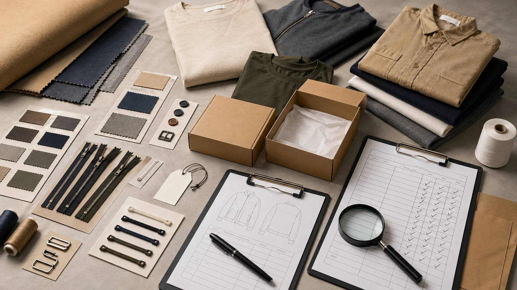 Clothing China Manufacturer Sourcing: Tech Pack and Sampling
