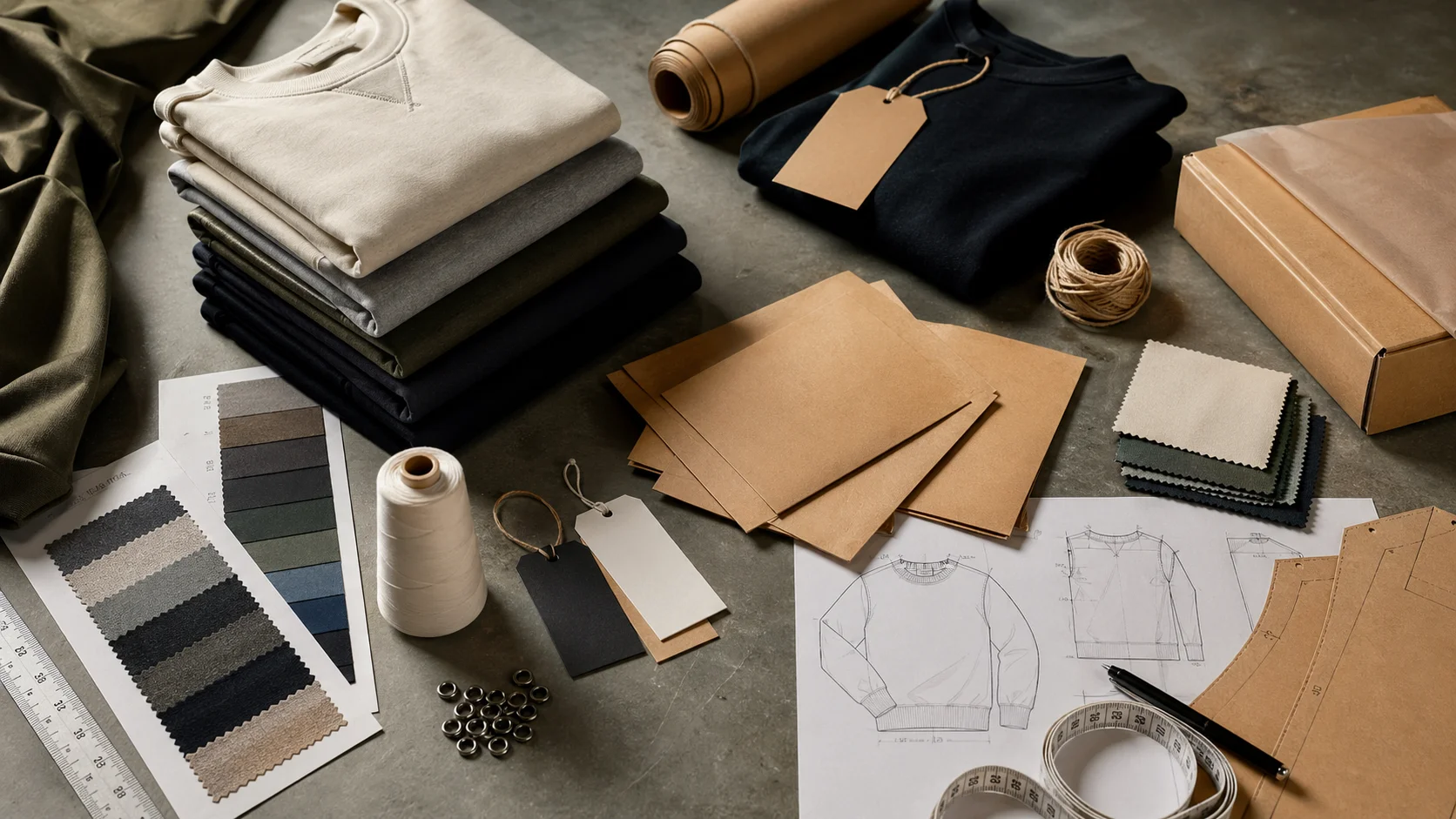 Premium Clothing Packaging Design Services More: Material,