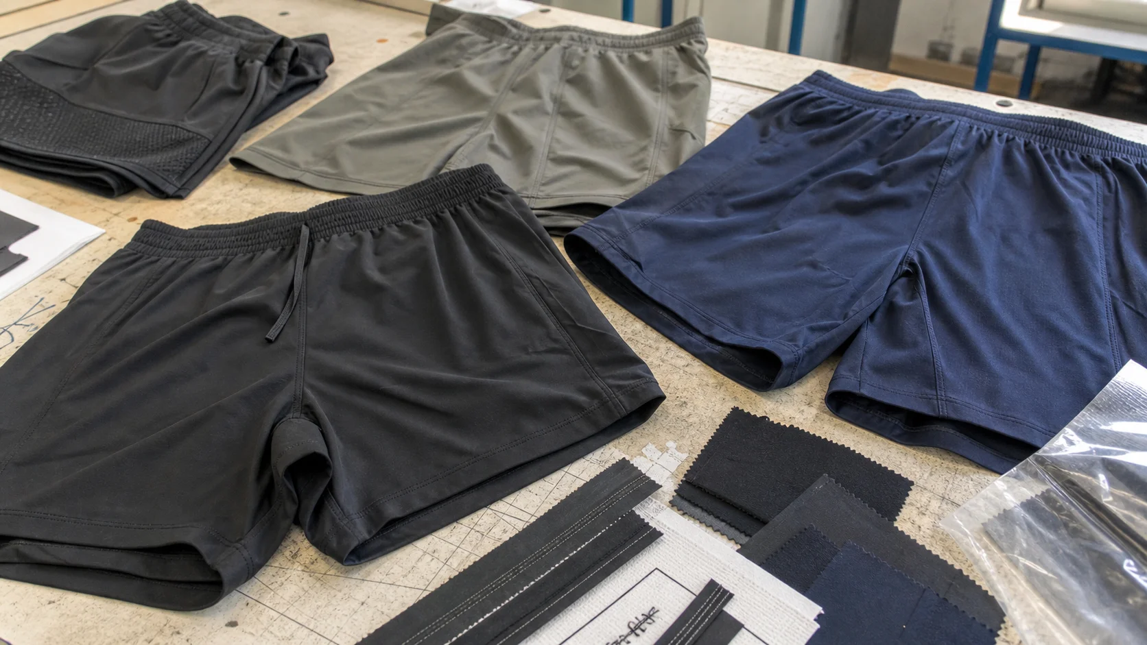Bulk Activewear Shorts for Gym Chains: Seam Testing
