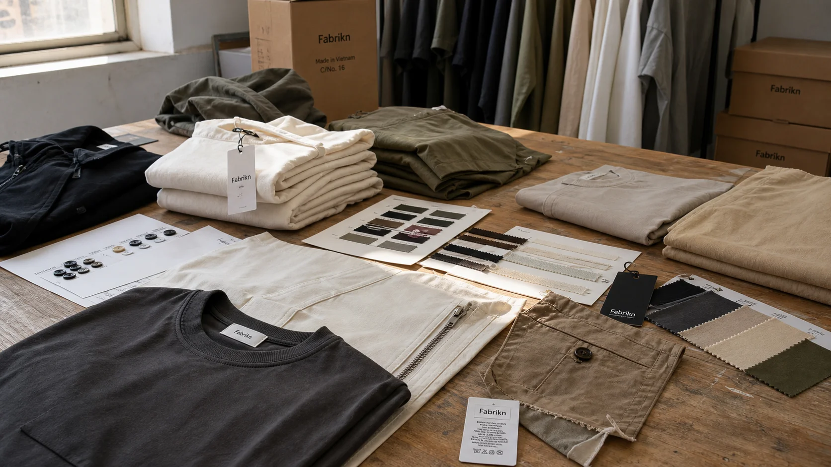 Bulk Apparel Manufacturer for Fashion Startups