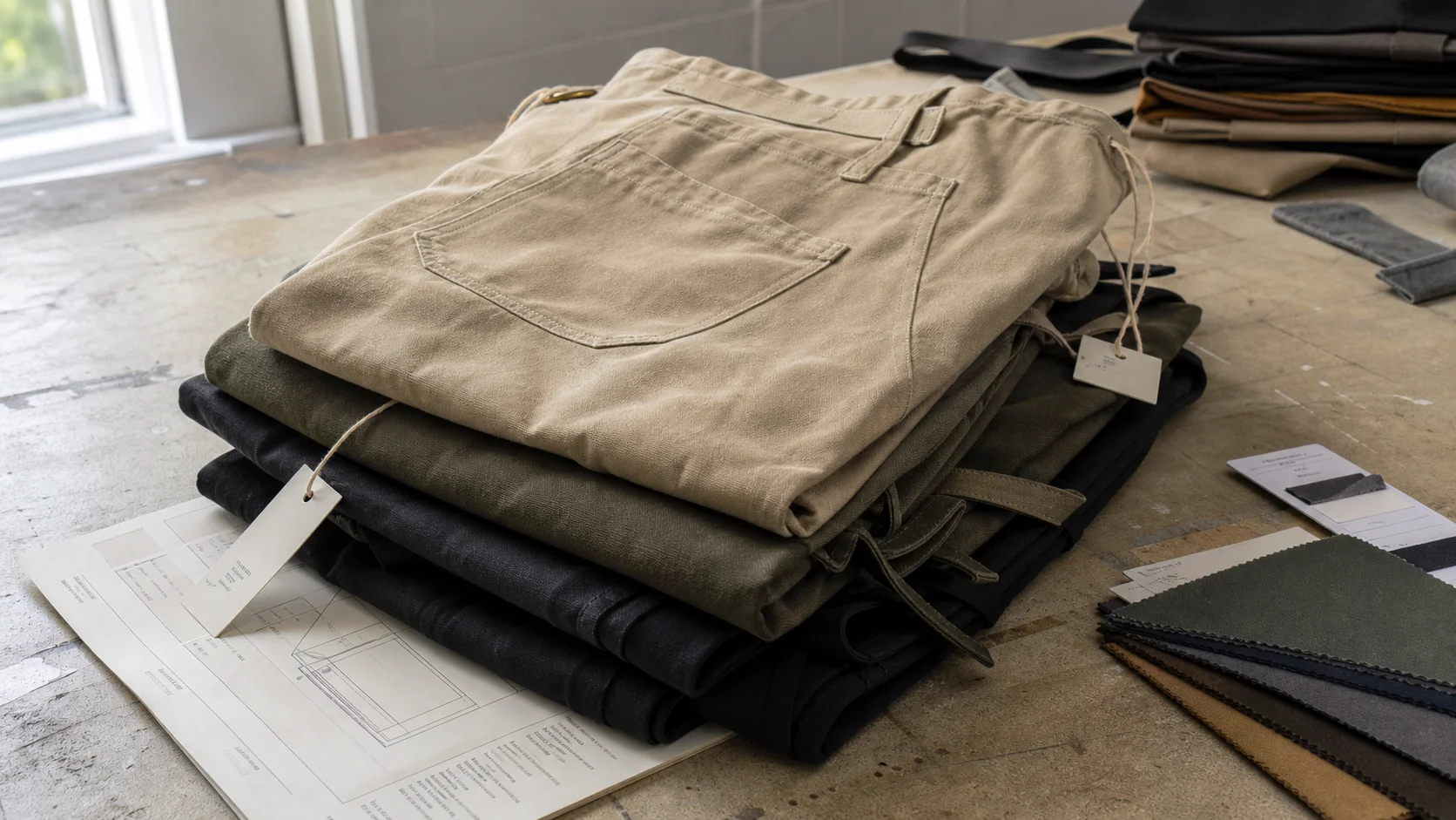 Bulk Aprons with Hang Tags for Culinary Retail