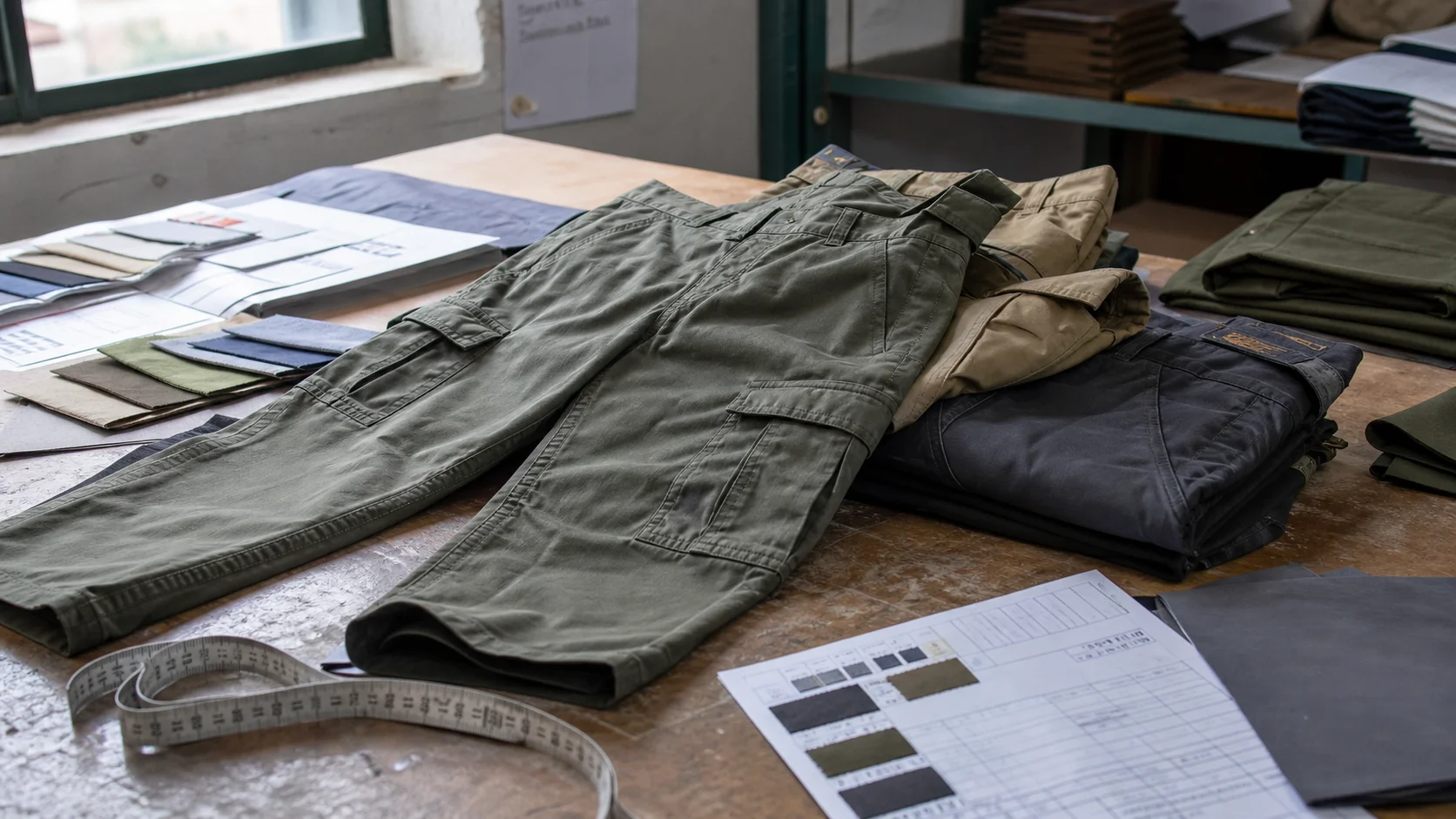 Bulk Cargo Pants With Shrinkage Control for Orders