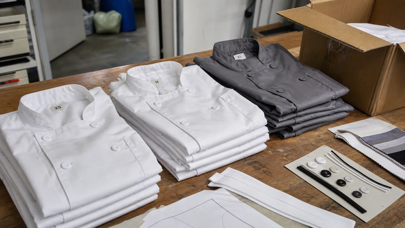 Bulk Chef Coats for Culinary Training Schools