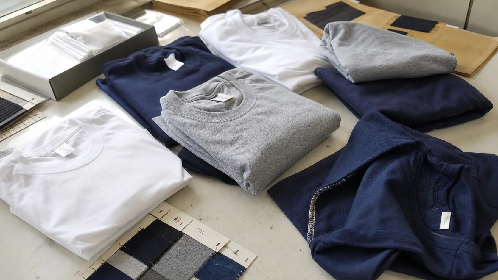 Bulk Cotton Tees with Compliance Labels for School Orders