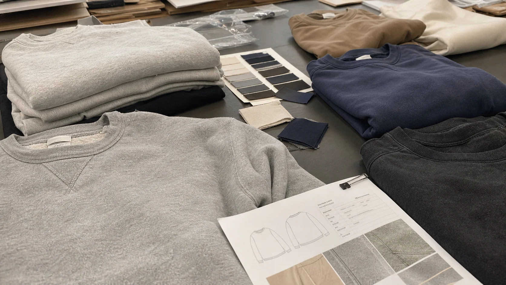 Bulk Crewneck Sweatshirts for Franchise MOQ Planning