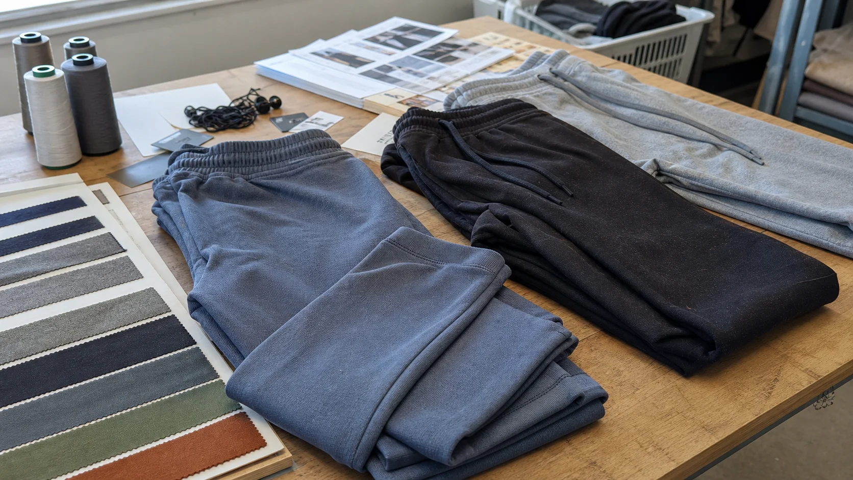 Bulk Cut-and-Sew Joggers for Athleisure Labels