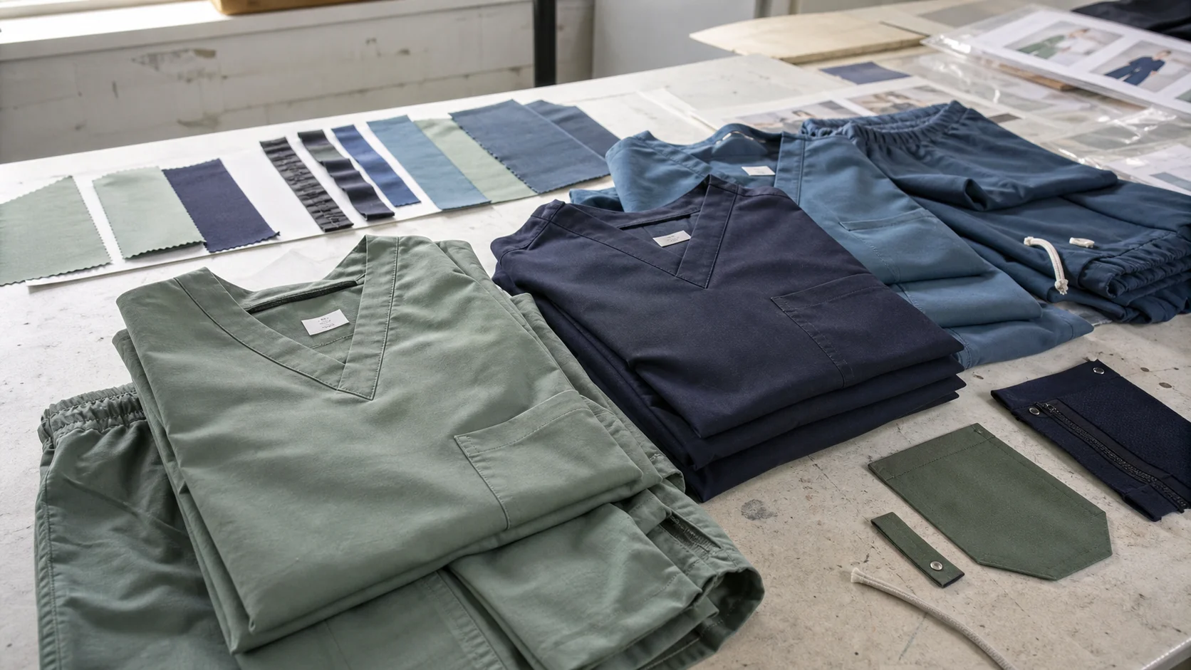 Bulk Cut-and-Sew Scrubs for Healthcare Buyers