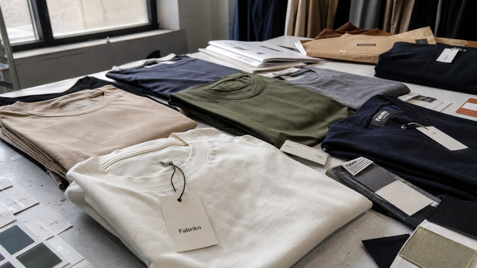 Bulk Cut-and-Sew T-Shirts for Premium Basics