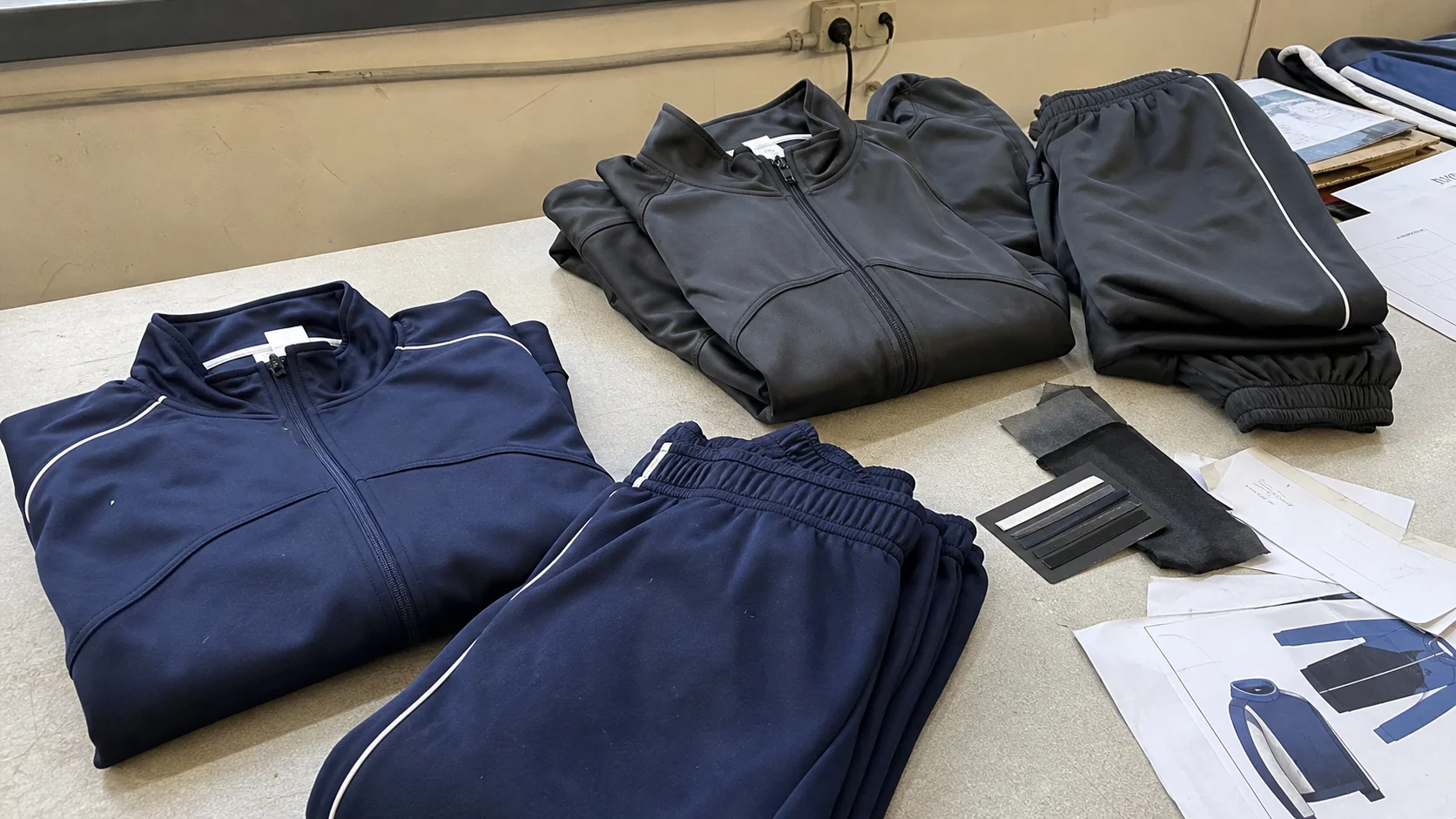 Bulk Cut-and-Sew Tracksuits for Academy Teams
