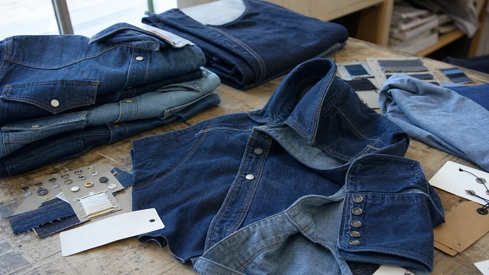 Bulk Denim Shirt Trim Pricing for Western Retail Buyers