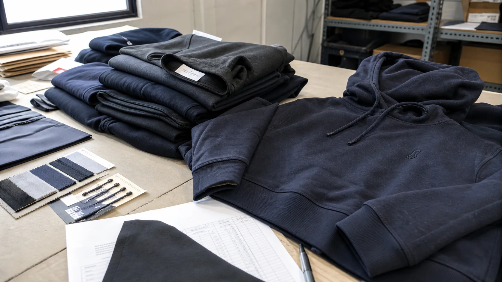 Bulk Embroidered Hoodies for Warehouse Supervisors