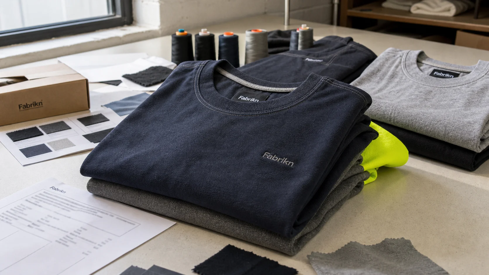 Bulk Embroidered T-Shirts for Construction Uniforms
