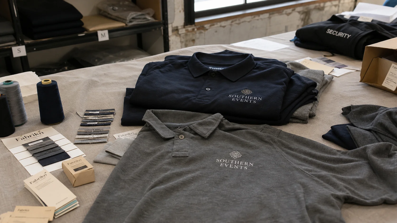 Bulk Embroidered Work Polos for Event Buyers