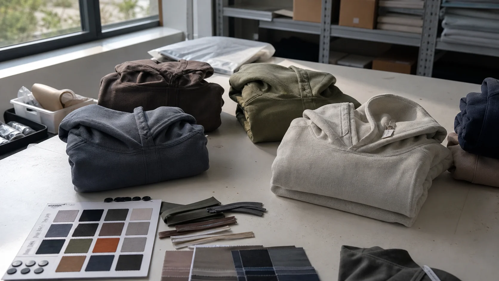 Bulk Event Cut and Sew Hoodies for Merch Drops