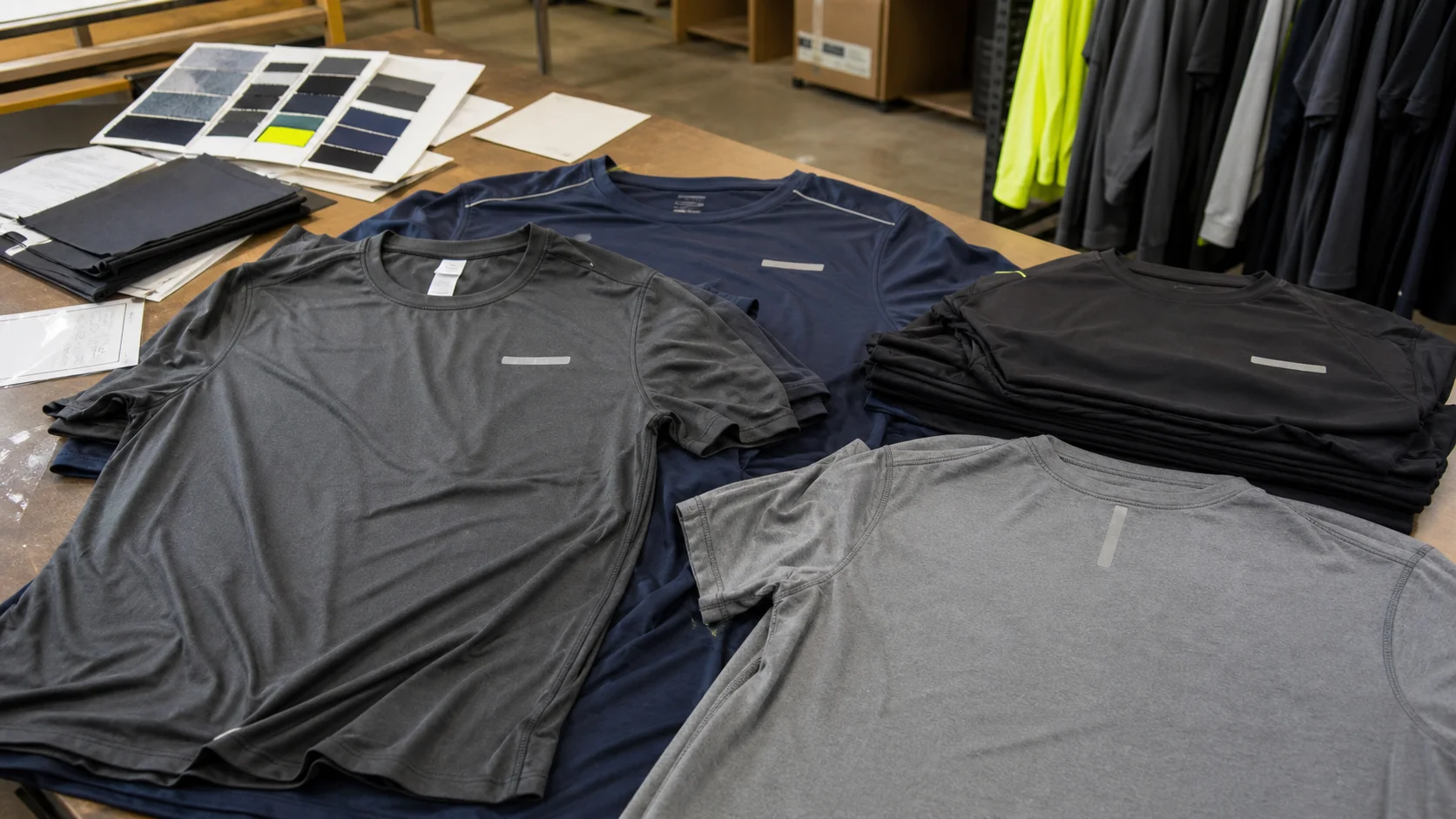 Bulk Heat-Transfer Performance Tees for Warehouse Teams