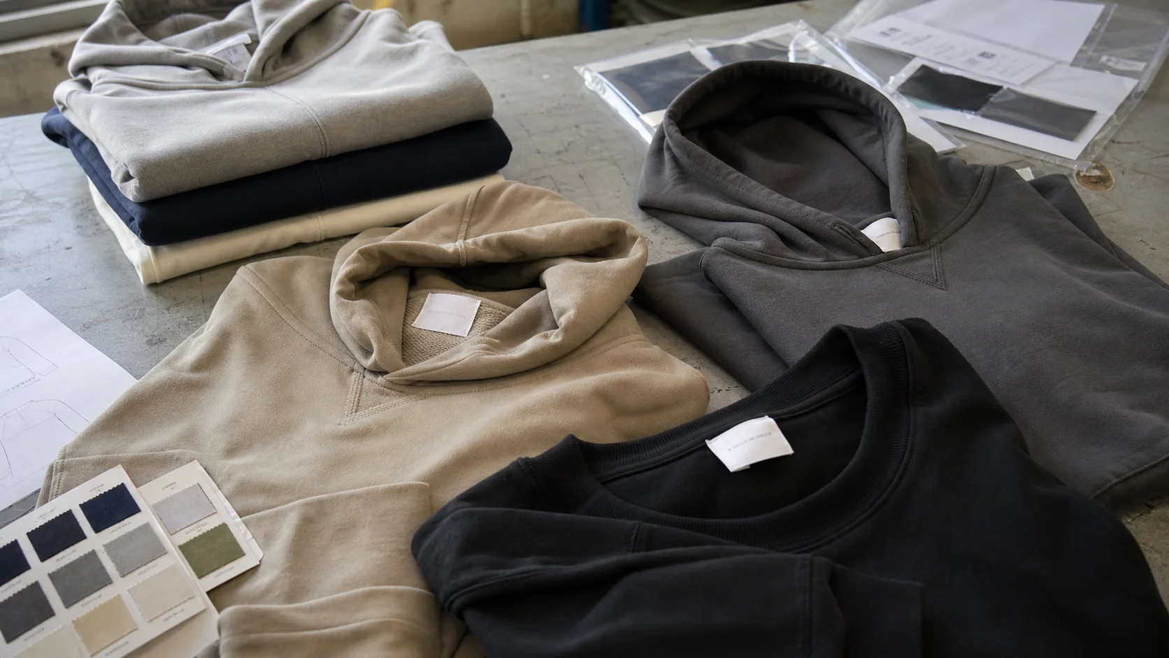 Bulk Hoodies Fit Samples for Private Label Buyers