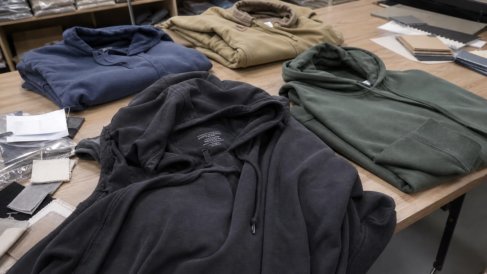 Bulk Hoodies with Neck Label Printing for Franchise Merch