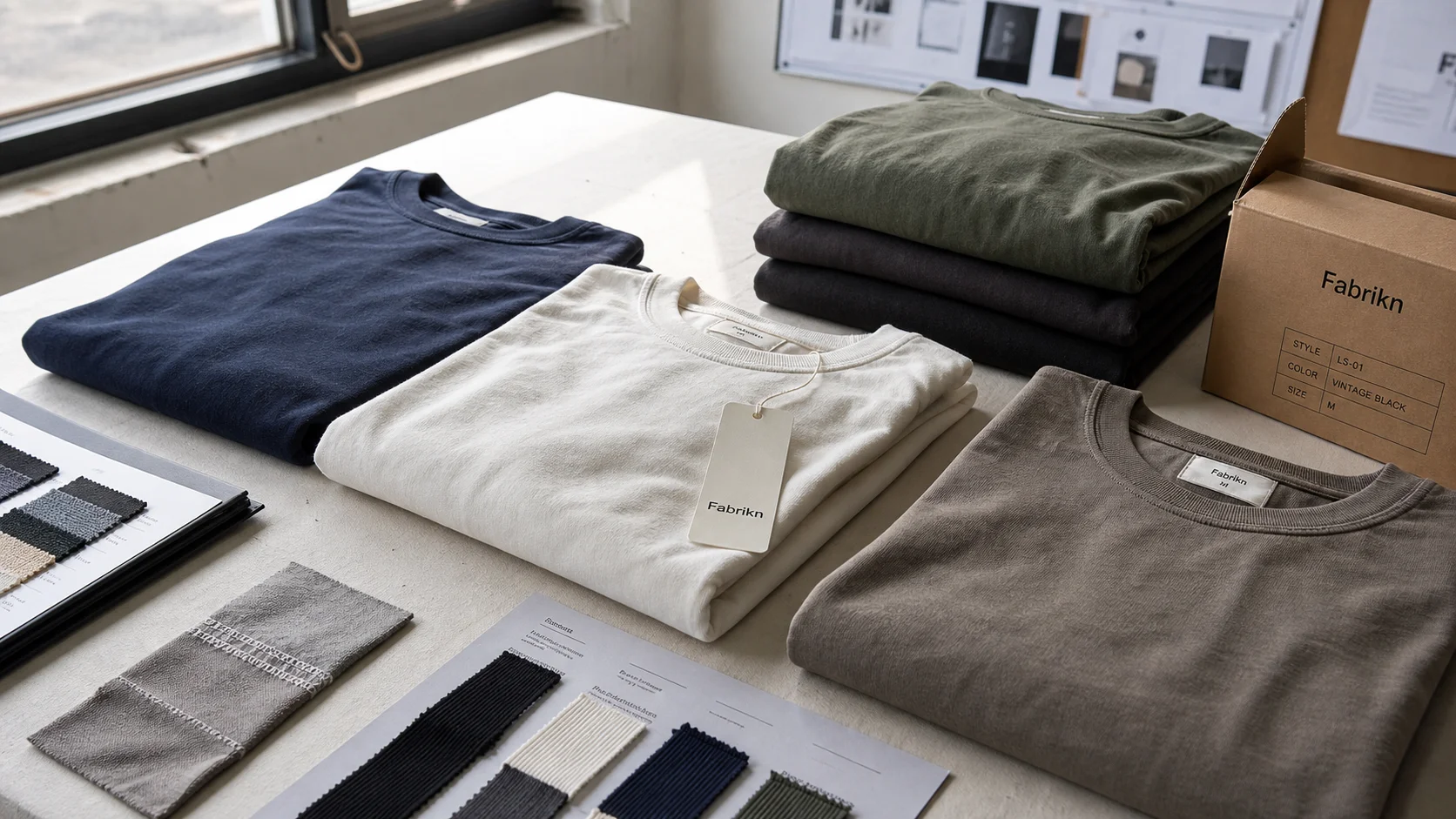 Bulk Long Sleeve Tees for Direct-to-Retail Brands