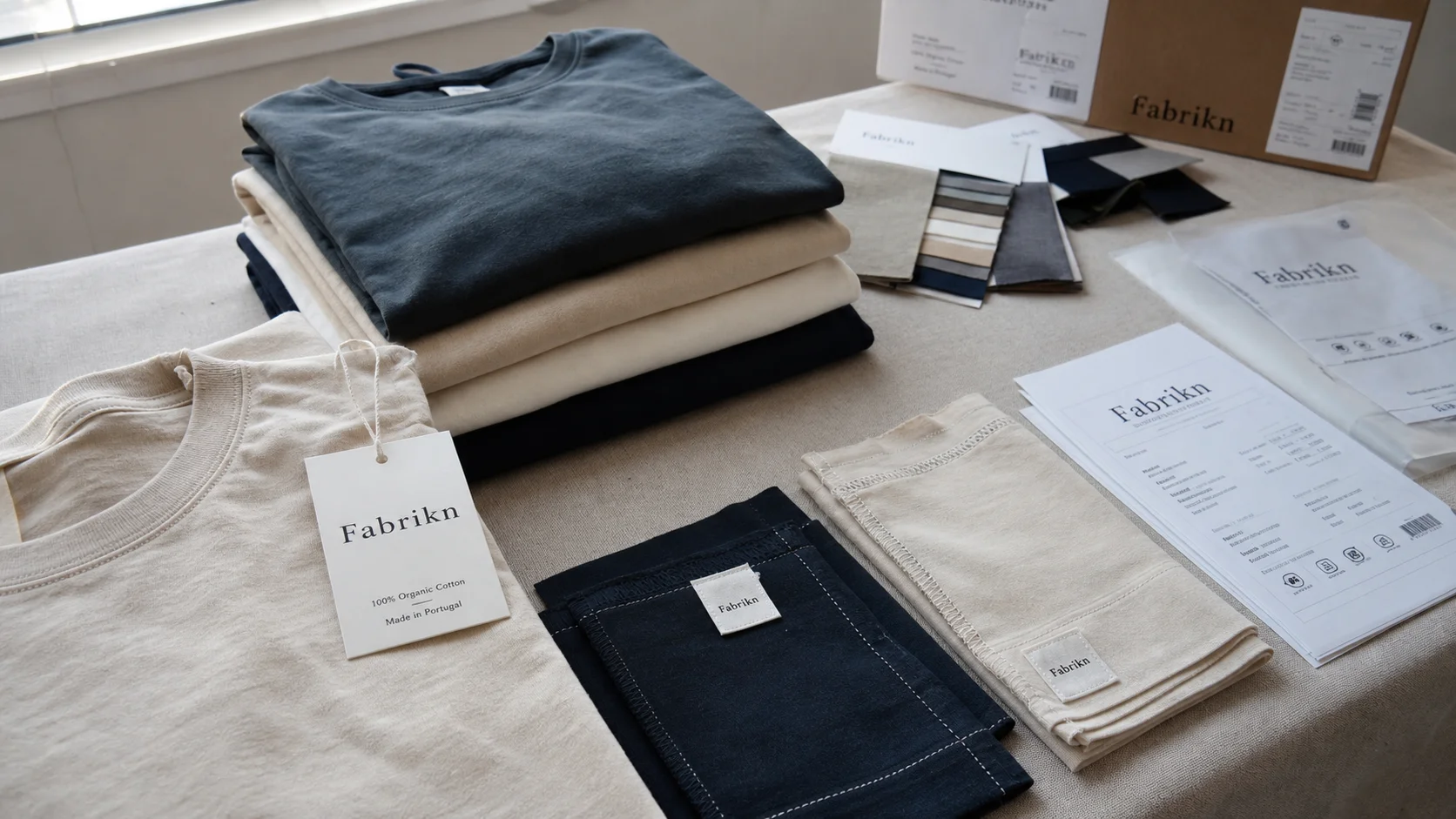 Bulk Organic Cotton Tees for Brand Merch Teams