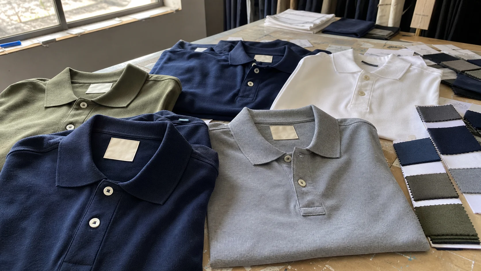 Bulk Polo Shirts: Fabric Testing for Retail Uniform MOQs
