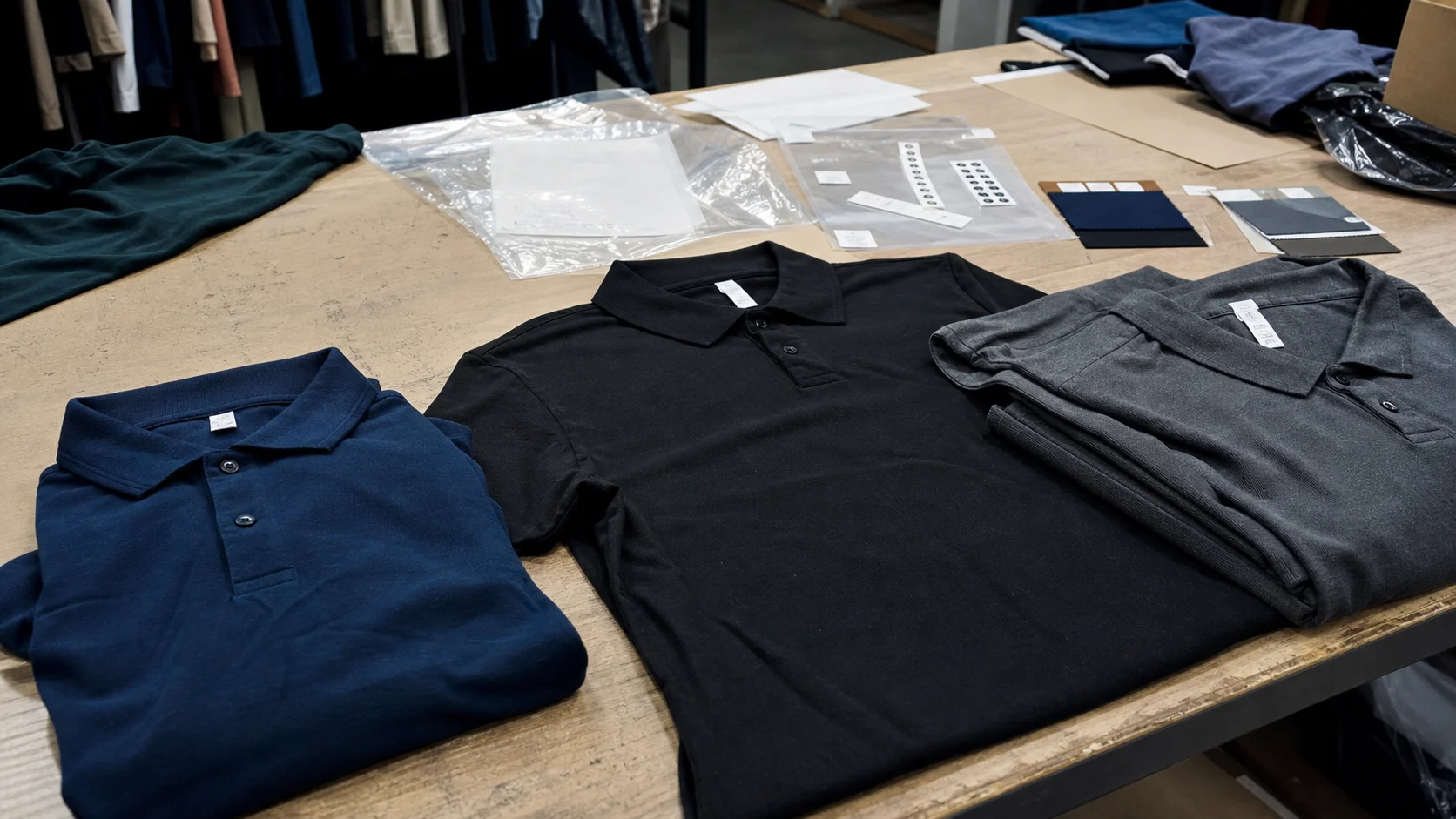 Bulk Polo Shirts for Franchise Staff Packaging Compliance