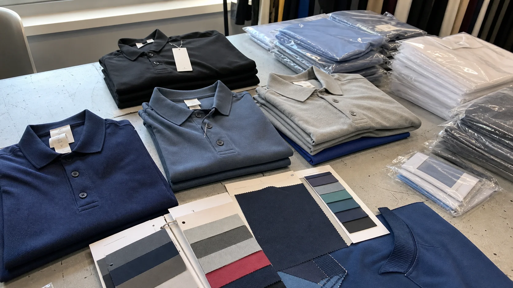 Bulk Polo Shirts Packaging Specs for Distributors