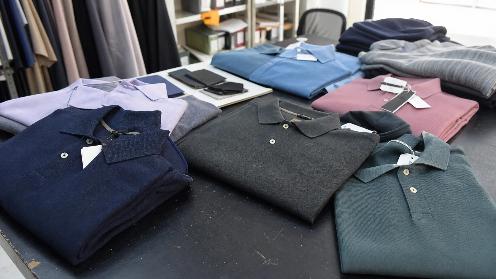 Bulk Polos With Hang Tags for Distributor Catalogs