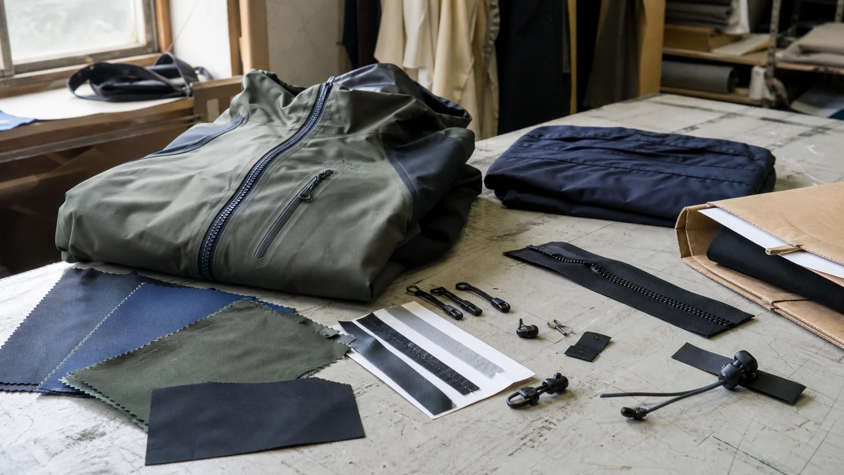 Bulk Workwear Coats With Shrinkage Testing