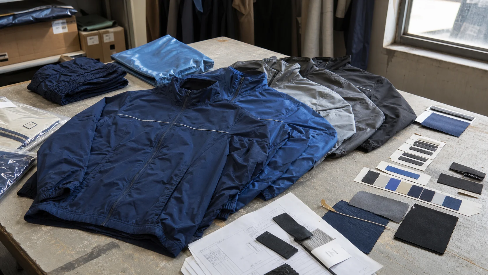 Recycled Nylon Jacket Size Grading Review for Crews
