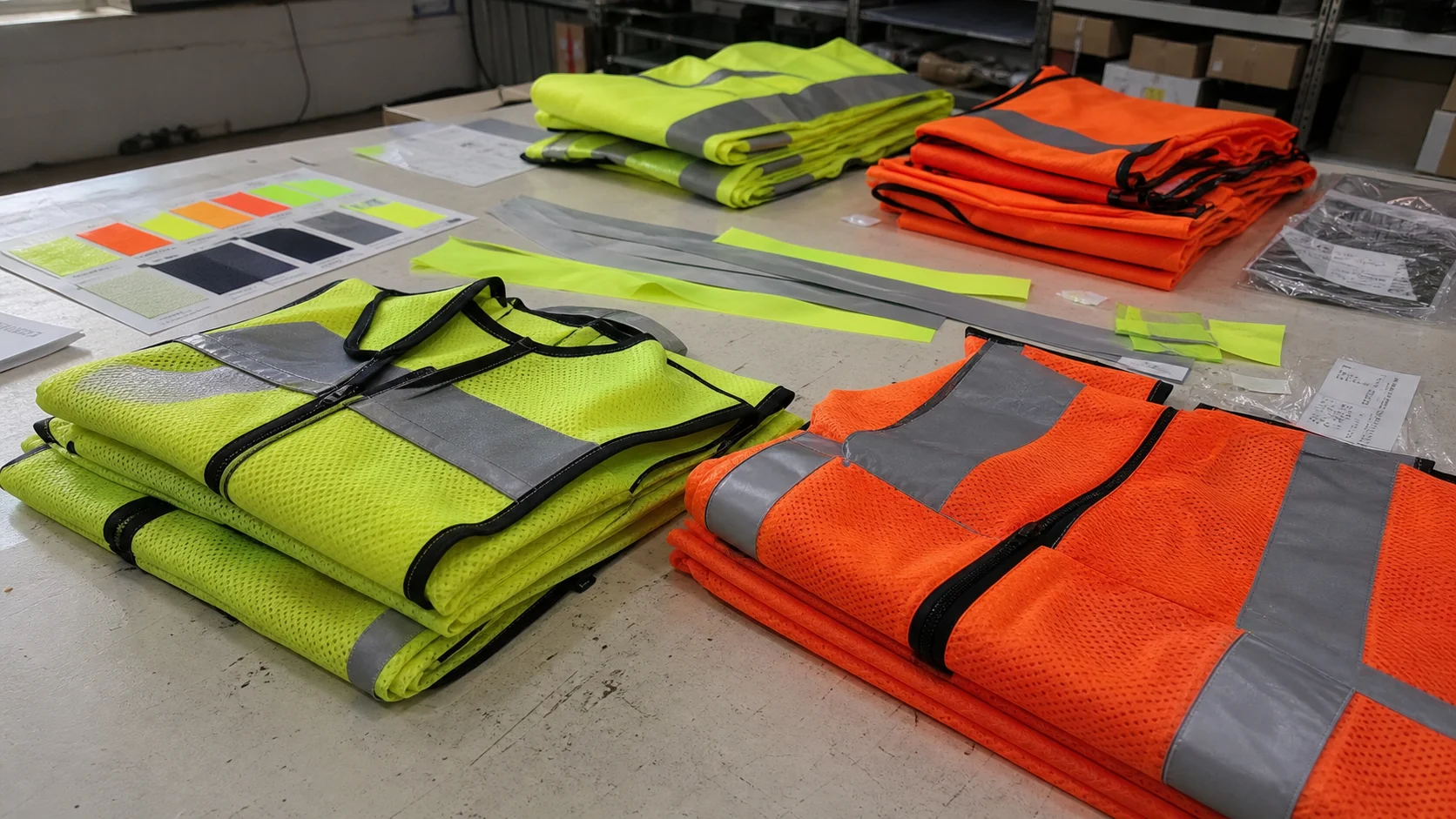 Recycled Poly Safety Vest Shrinkage Control Plan