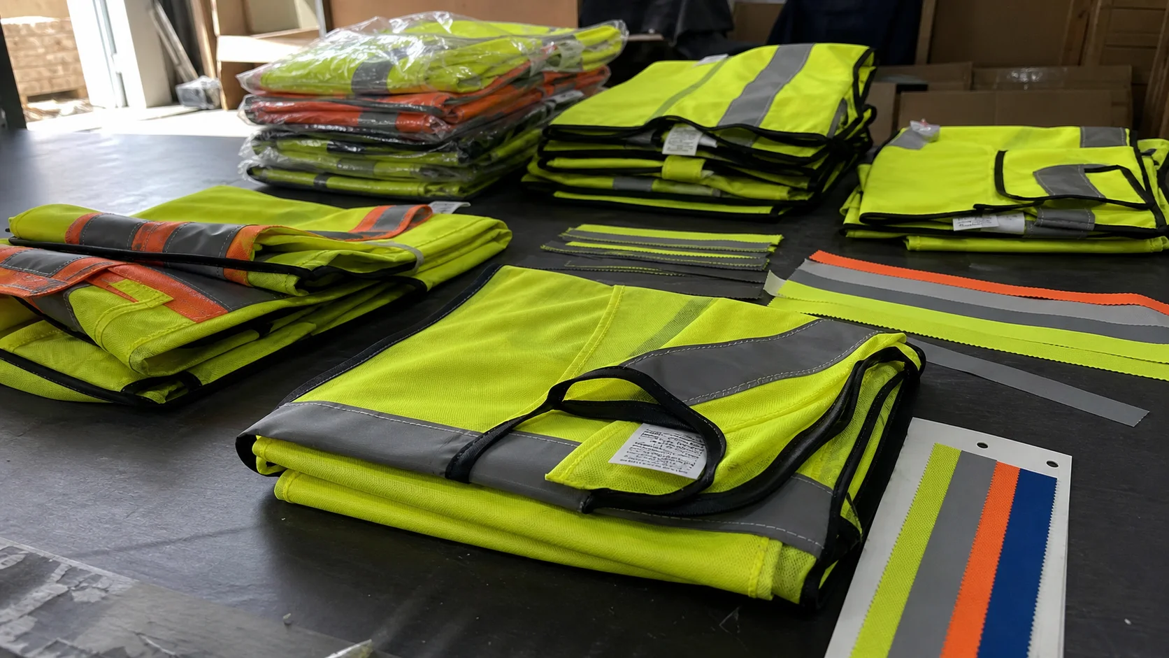 Bulk Safety Vests with Compliance Labels for Teams