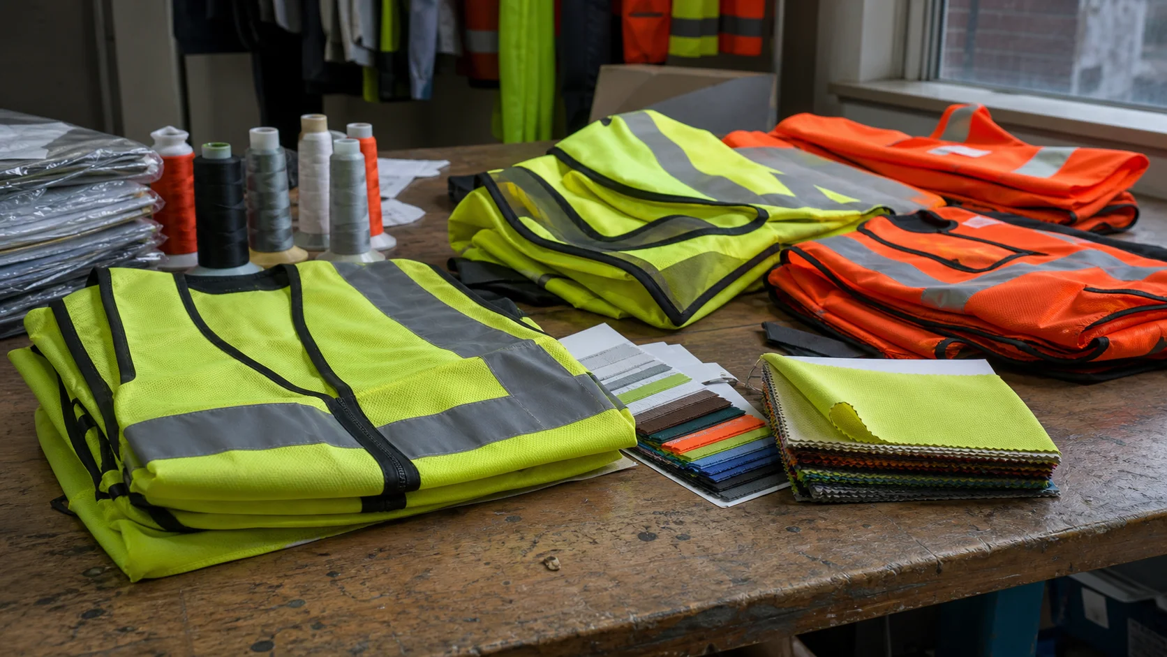 Bulk Safety Vests with Lead Time for Logistics Firms