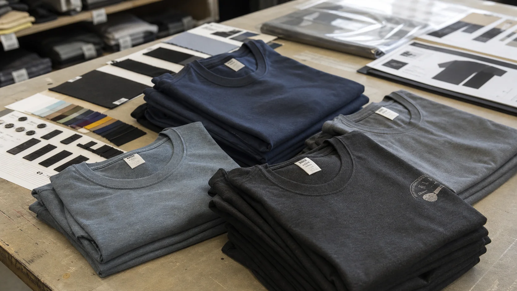 Bulk Screen-Printed Ring-Spun T-Shirts for Restaurant Teams