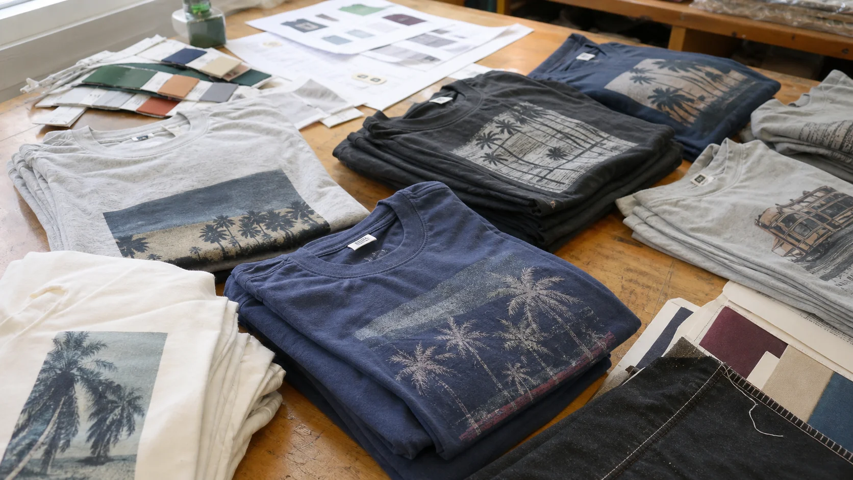 Bulk Screen Printed T-Shirts for Franchise Merch Orders