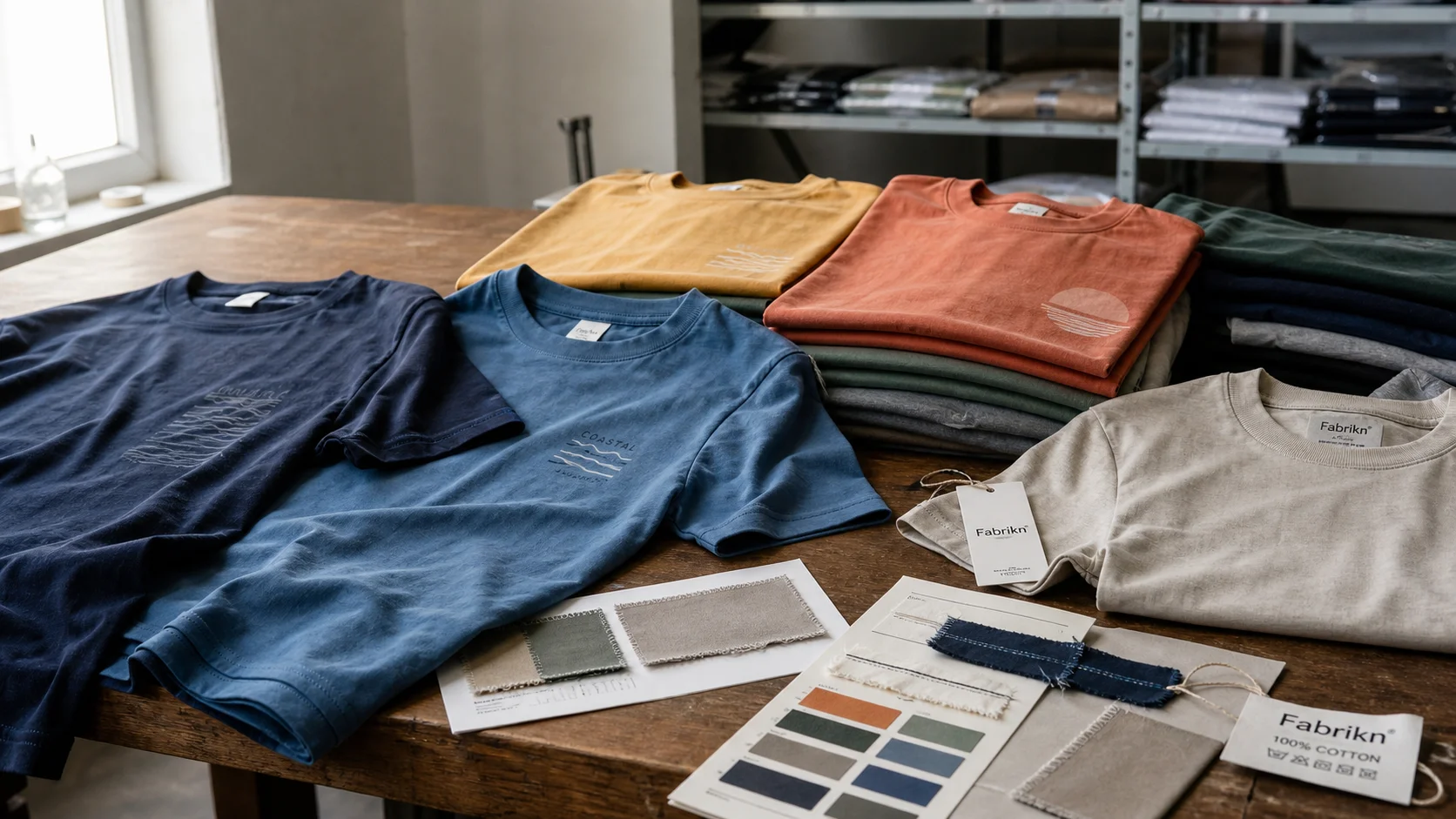 Bulk Screen-Printed T-Shirts for Retail Promotions