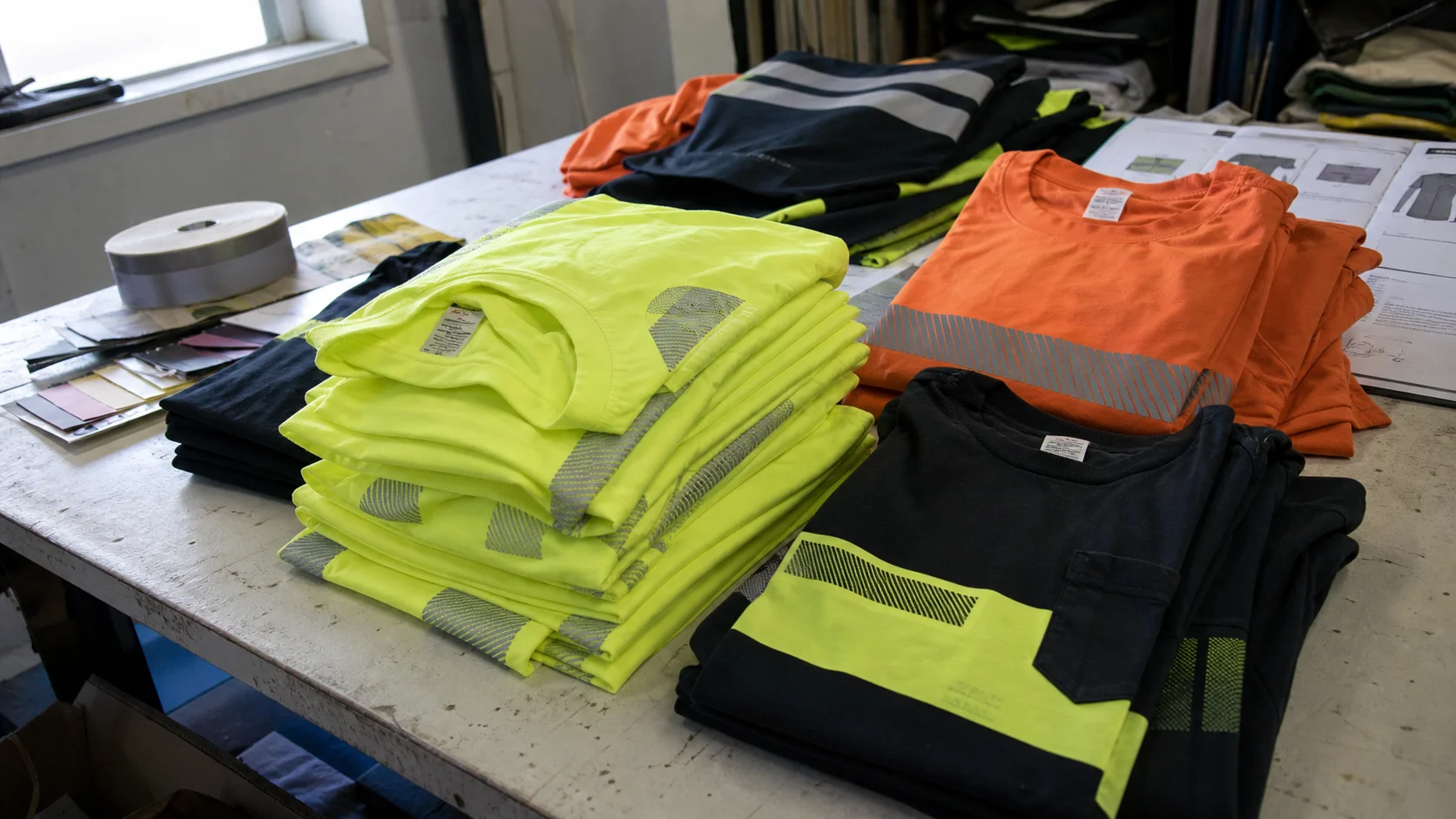 Bulk Screen Printed Warehouse Safety T-Shirts
