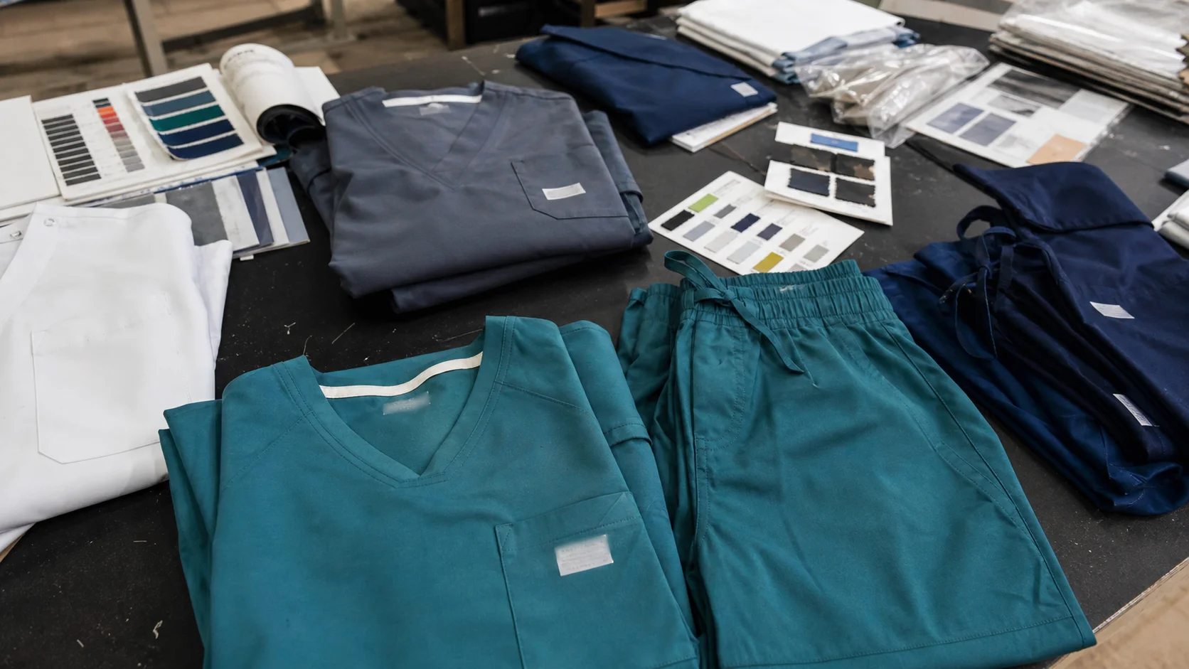 Bulk Scrubs with Heat Transfer Names for Teams