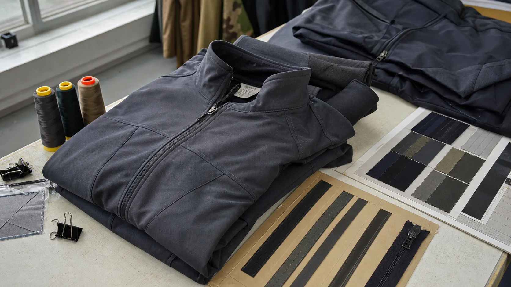 Bulk Softshell Jacket QC Brief for Security Contractors