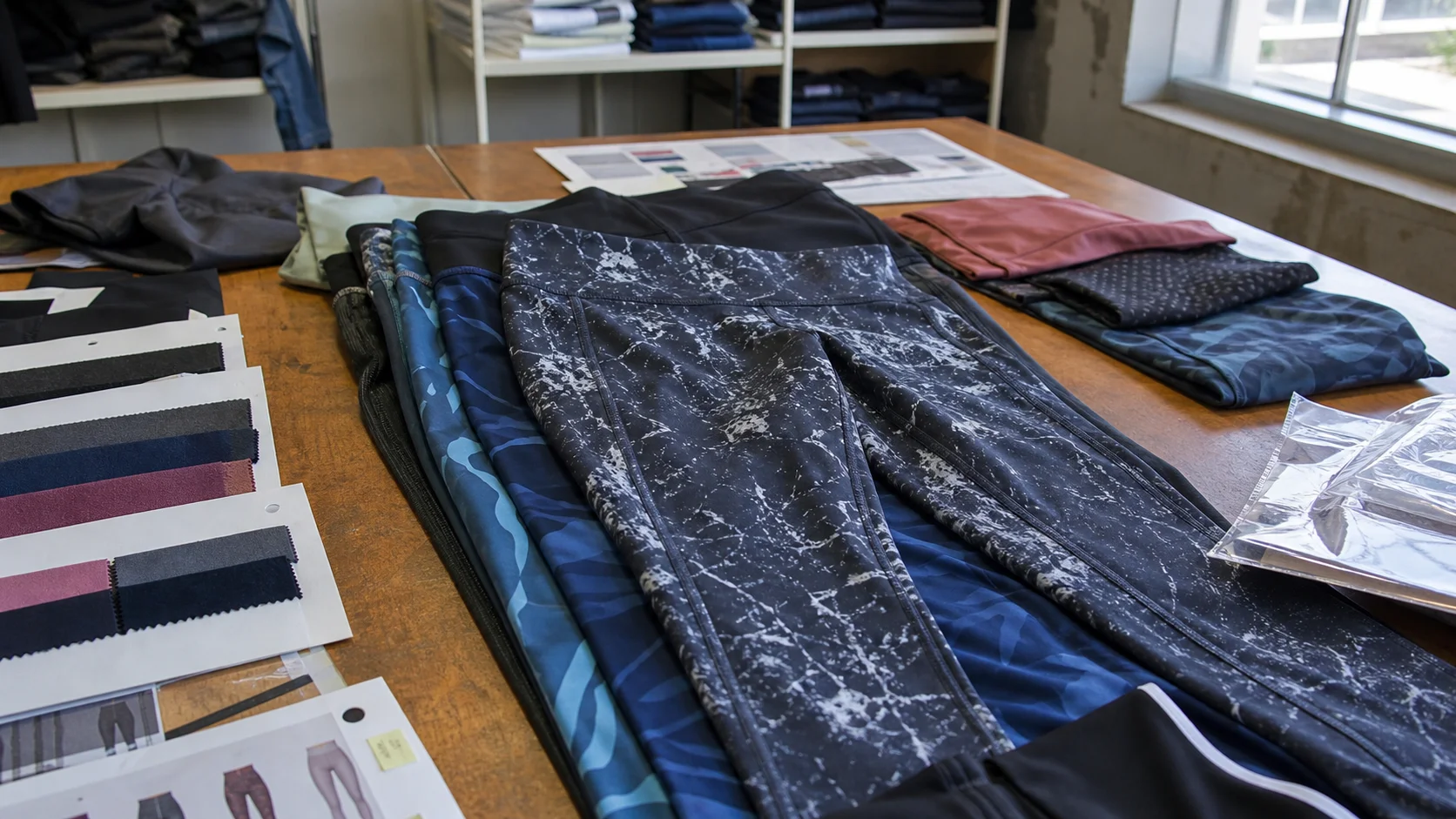 Bulk Sublimated Activewear Leggings for Gym Chains