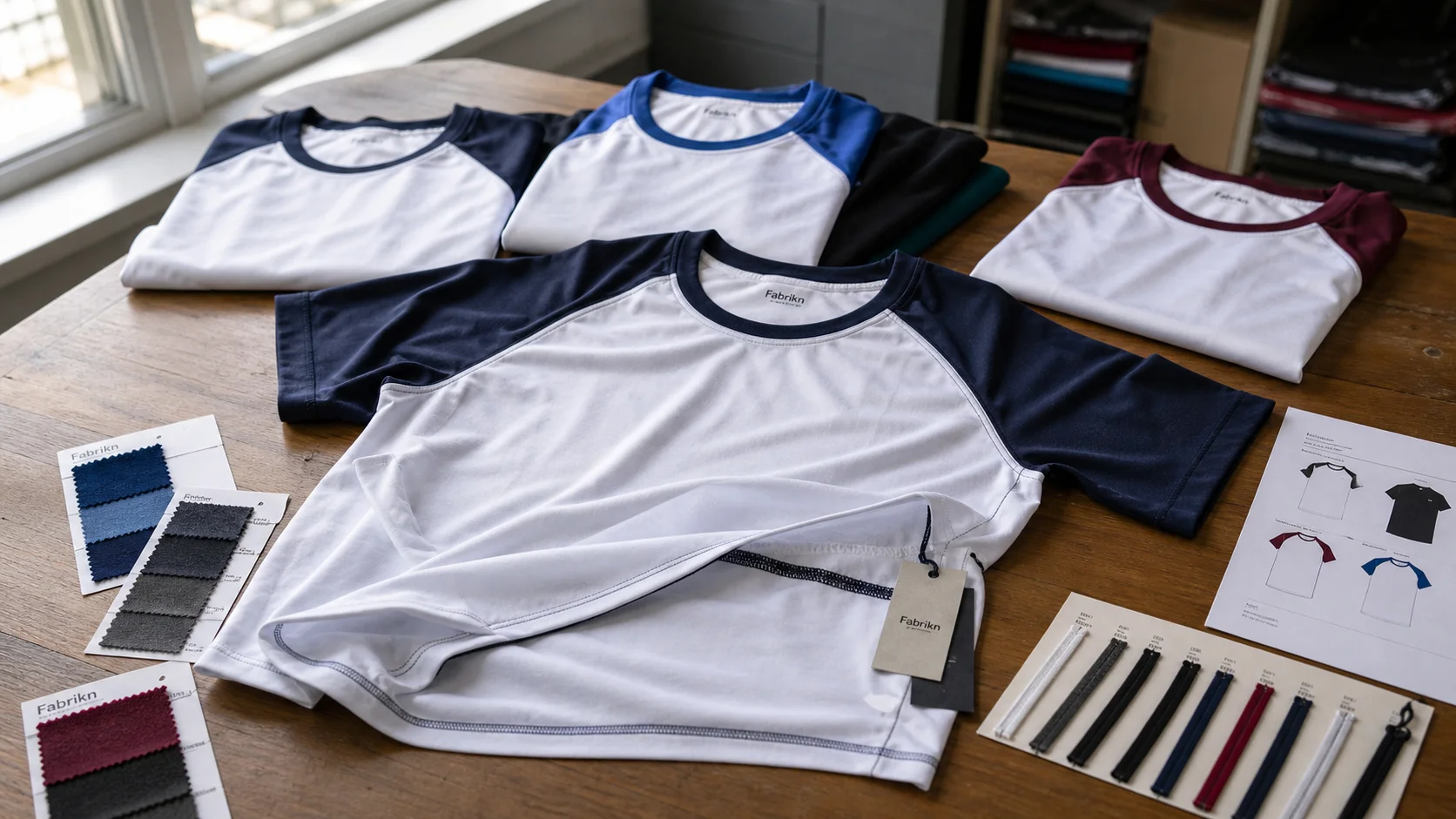 Bulk Sublimated Raglan T-Shirts for Sports Teams