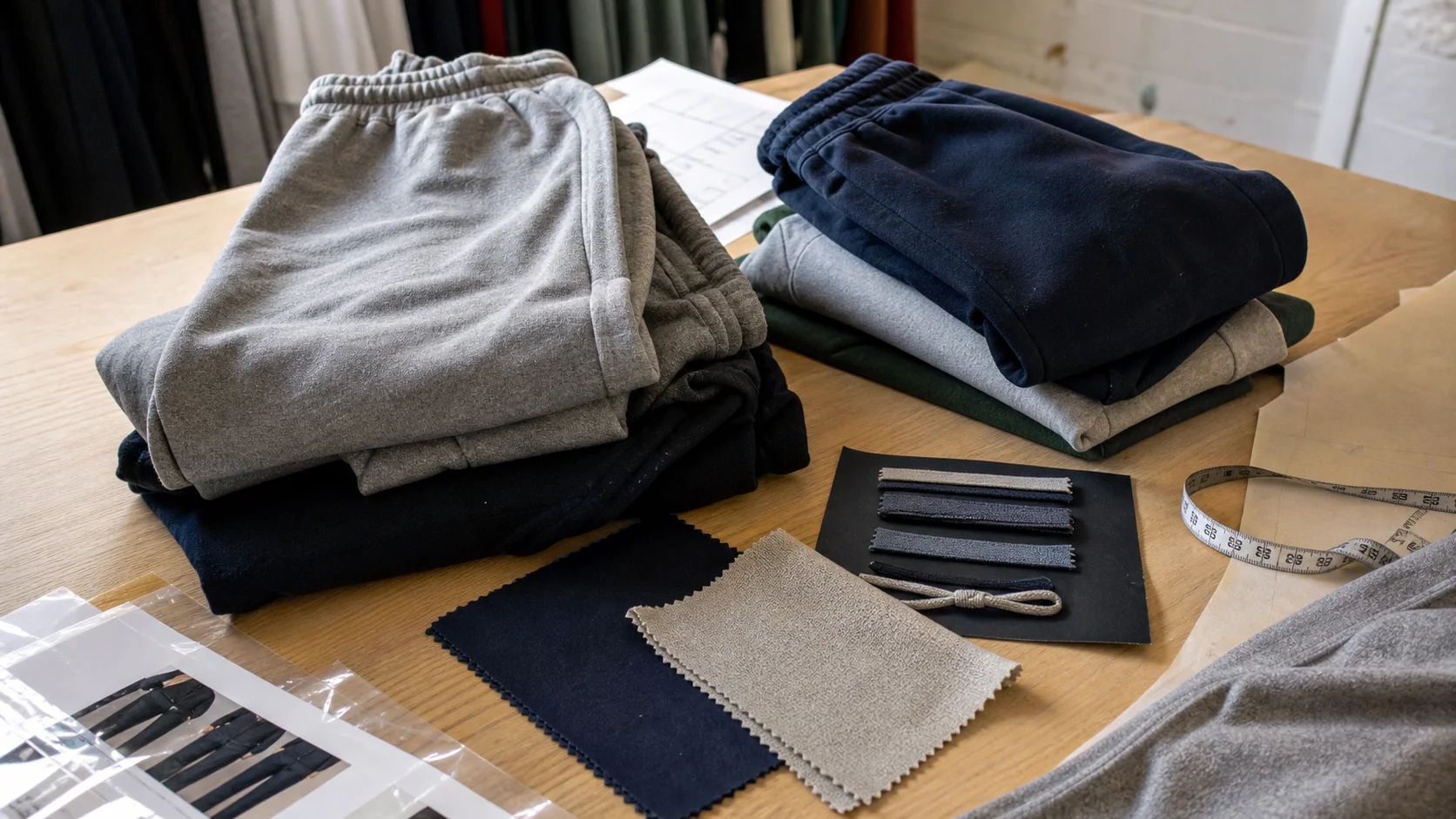 Bulk Sweatpants Size Grading for Teamwear Launches