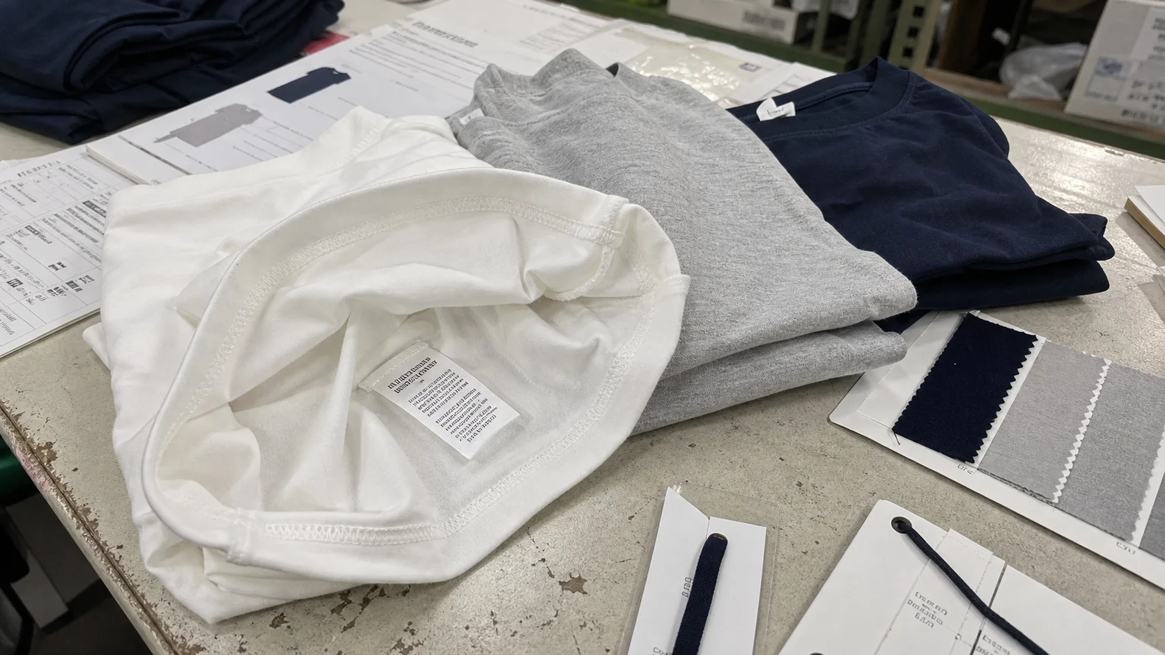 Bulk T-Shirts with Care Labels for Hospitality Buyers
