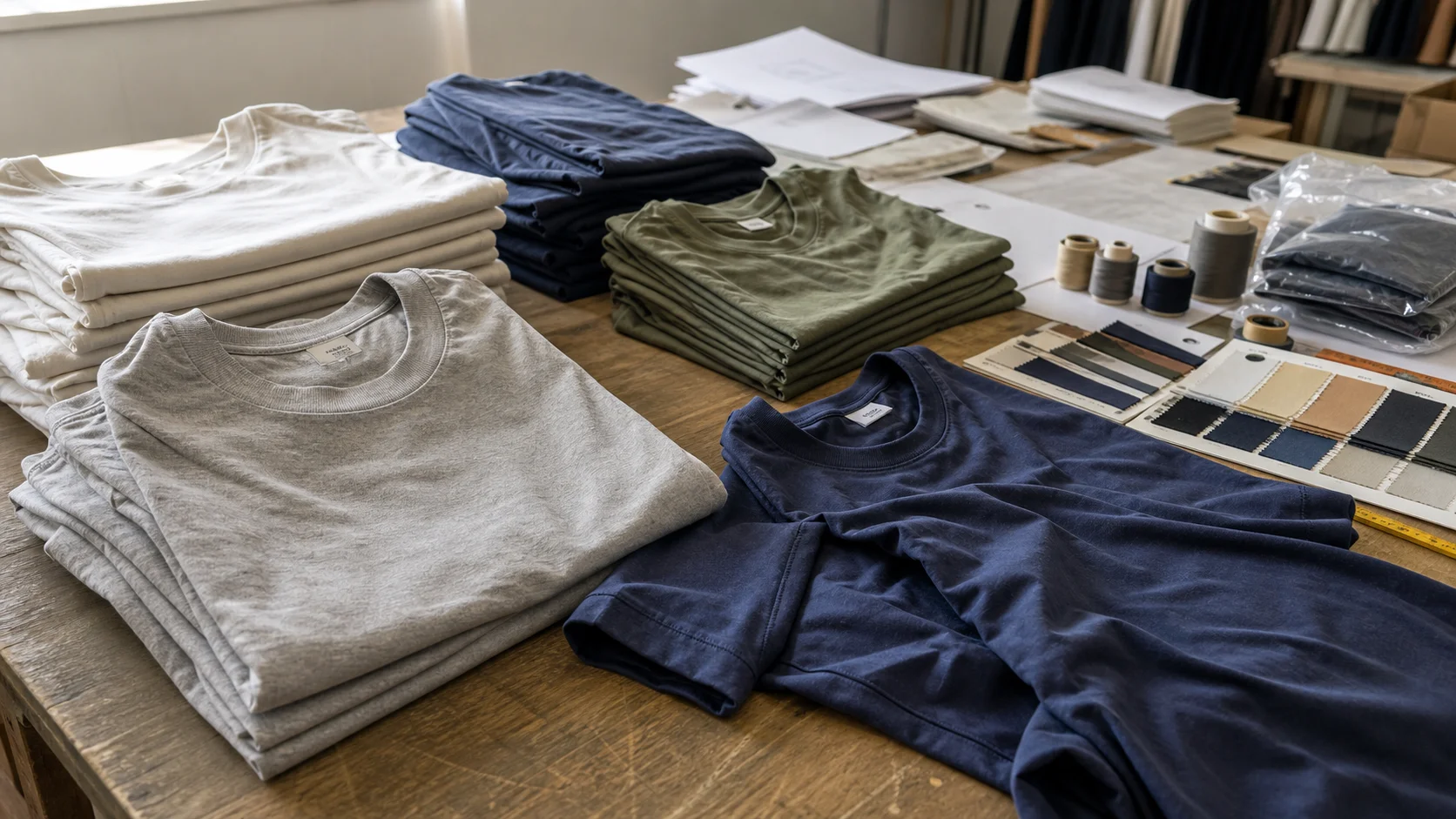 Bulk Tee MOQ Planning for Emerging Merch Brands