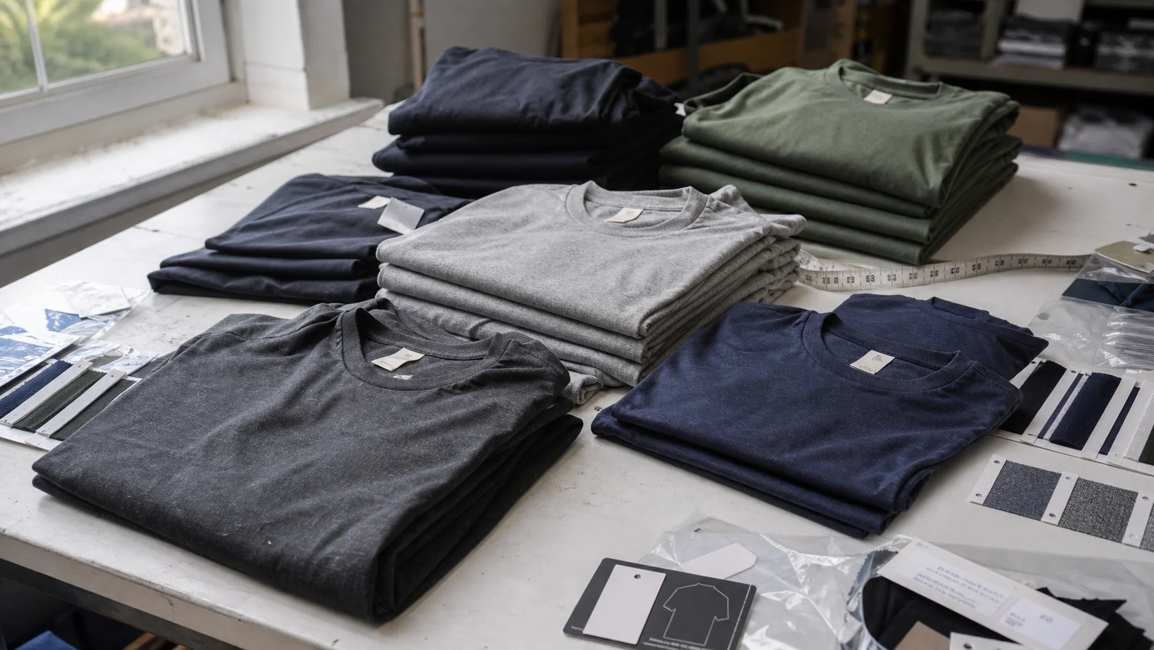 Bulk Tees With Colorfastness Testing For Gym Uniforms