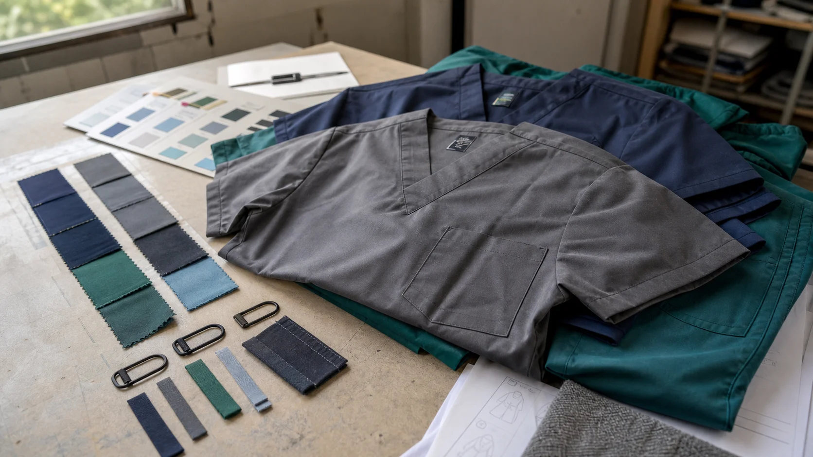 Bulk Veterinary Scrubs with Fabric Testing