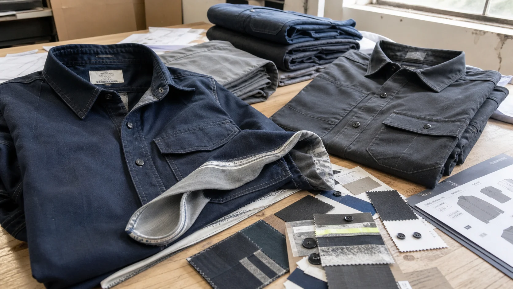 Bulk Work Shirts for Manufacturing Crew Compliance